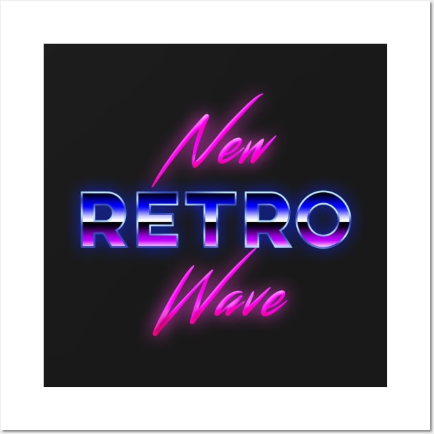 New Retro Wave Wall Art by tcbromo